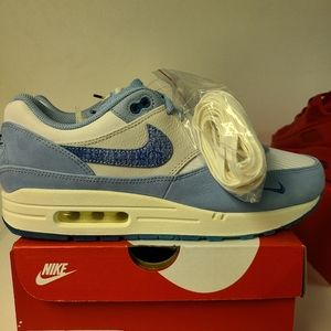 Mens nike air max 1 PRM "blueprint" size 11